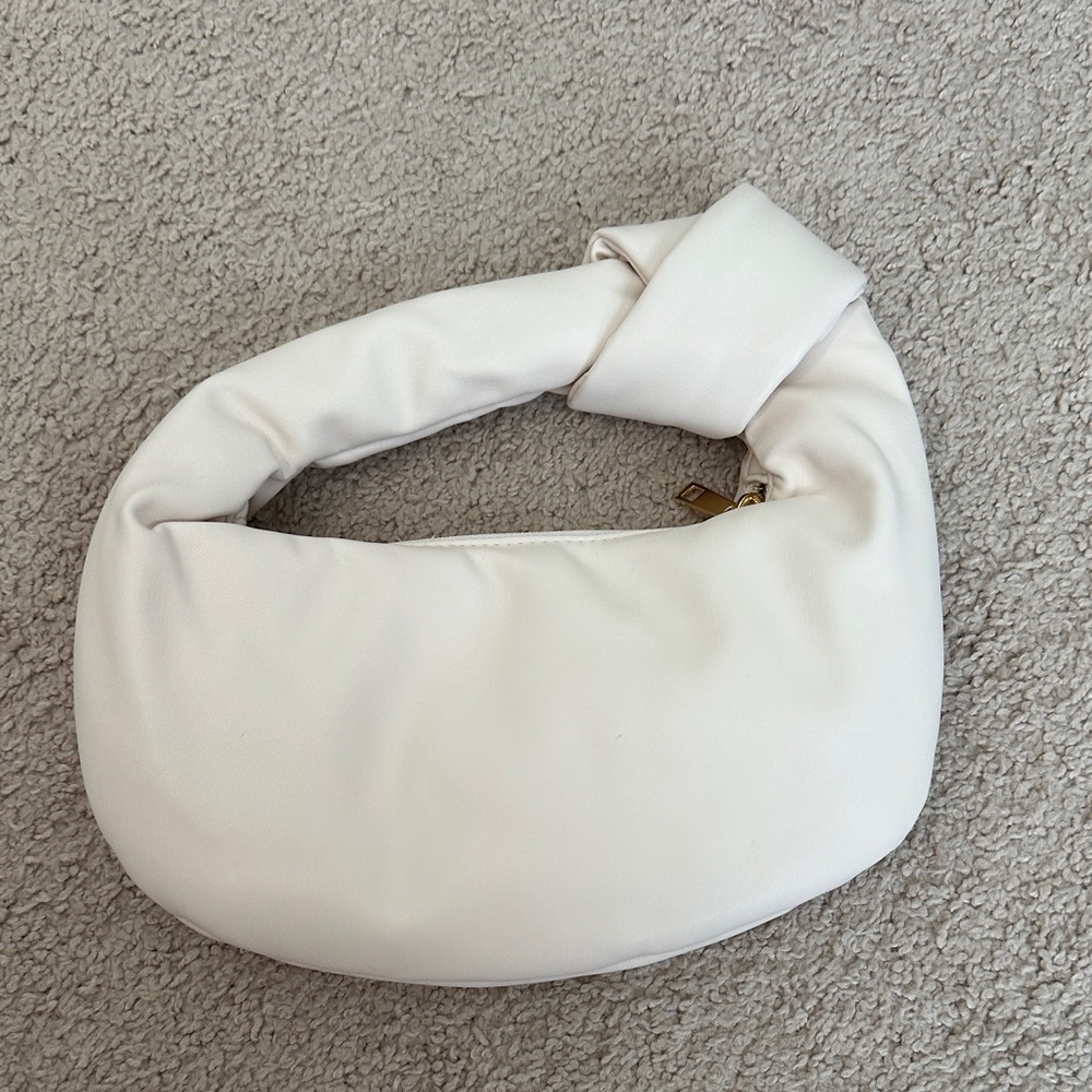 Melie Bianco Cream Hobo Bag